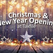 Christmas & New Year Opening at Taxfile